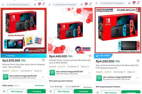 Harga Nintendo Biasa di Indonesia