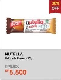 Harga Nutella B Ready di Indonesia