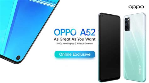 Harga OPPO A52, Lengkap dengan Fitur Terbarunya