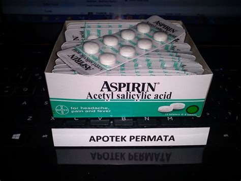 Harga Obat Aspirin 