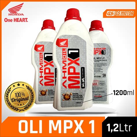 Harga Oli MPX 1: Kualitas Terbaik dengan Harga Terjangkau