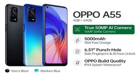 Harga Oppo A55 RAM 464