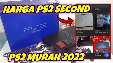 Harga PS2 Bekas di Pasaran