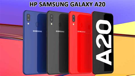 Harga Pasaran Samsung A20