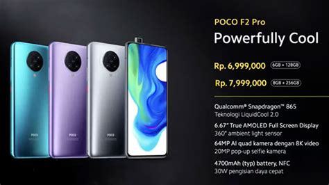 Harga Poco F2 Pro di Indonesia