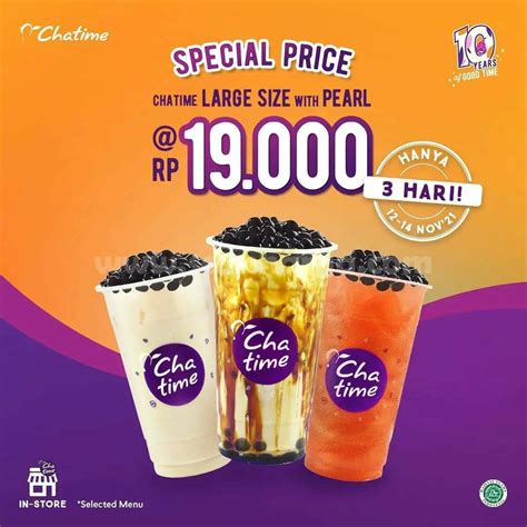 Harga Popcan Chatime Terbaru