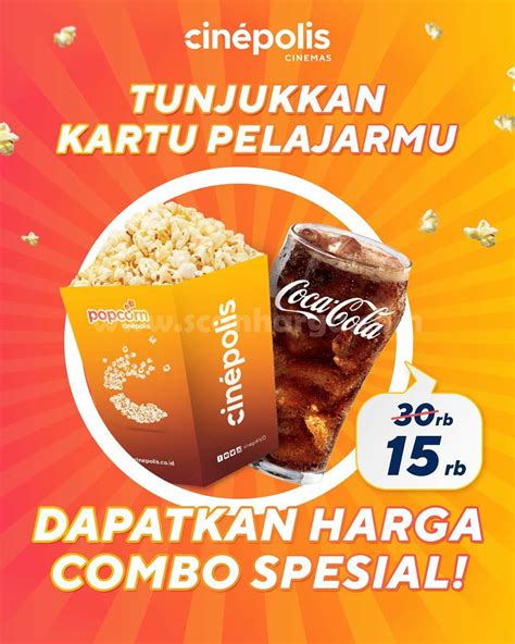 Harga Popcorn Cinepolis, Harga Popcorn Termurah di Indonesia!