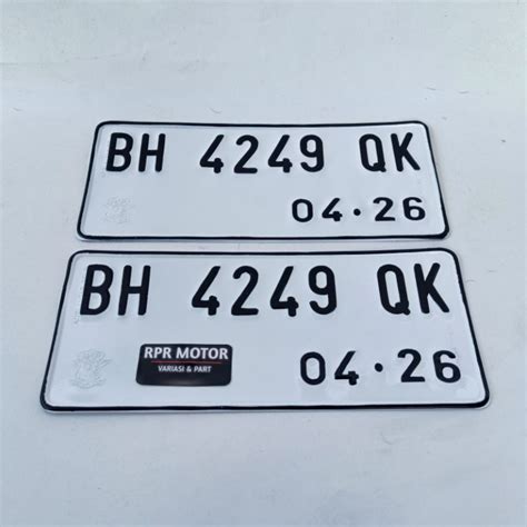 Harga Press Plat Nomor Motor Terbaru