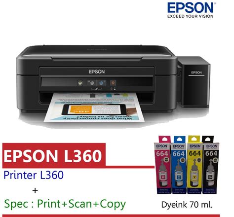 Harga Printer Epson L360 dan Fitur Terbaiknya