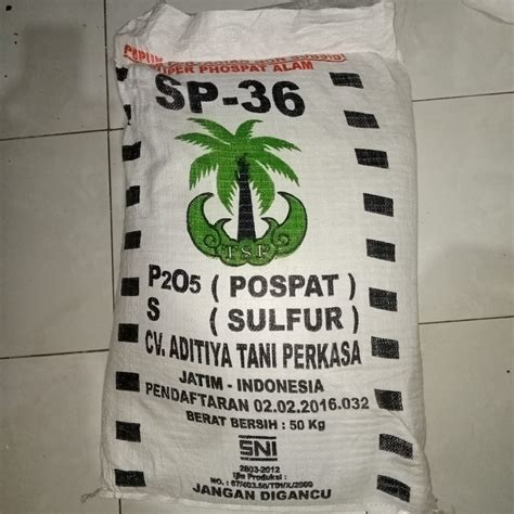 Harga Pupuk SP-36 di Indonesia