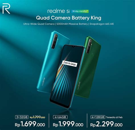 Harga Realme 5i RAM 4 Terbaru dan Spesifikasi yang Perlu Kamu Ketahui
