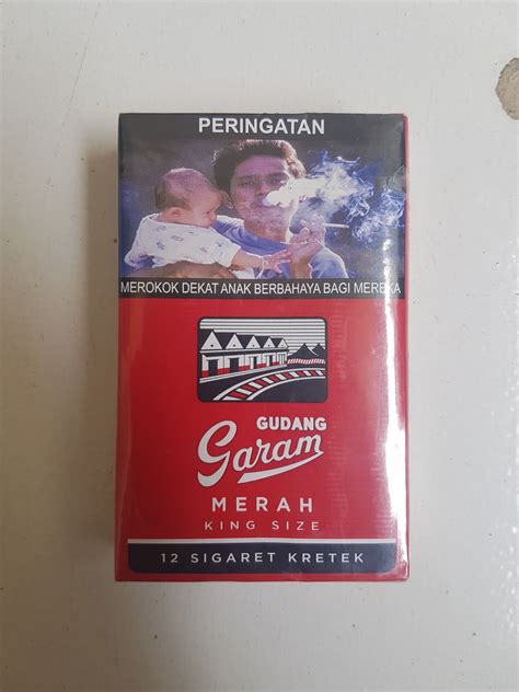 Harga Rokok Gudang Garam Merah Terkini (2021)