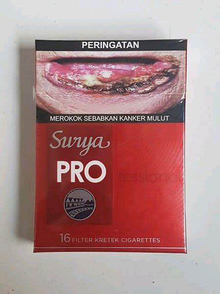 Harga Rokok Surya Pro Merah Termurah di Indonesia