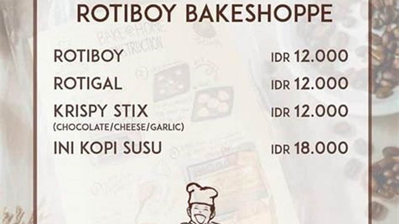 Harga Roti, Kuliner