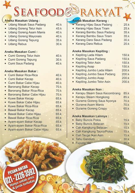Harga Seafood di Indonesia