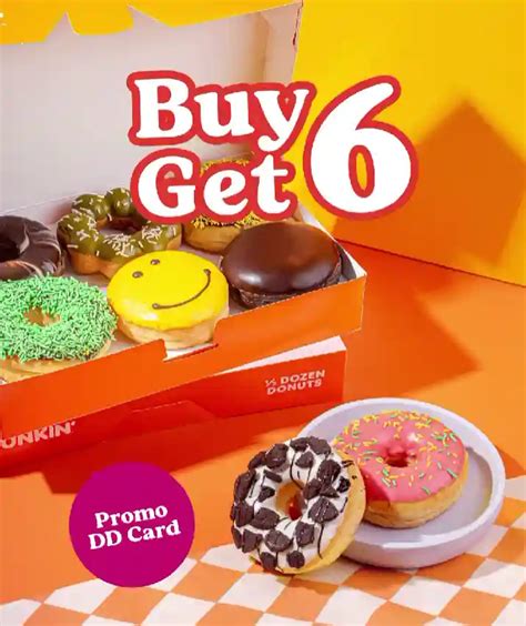 Harga Setengah Lusin Dunkin Donuts di Indonesia