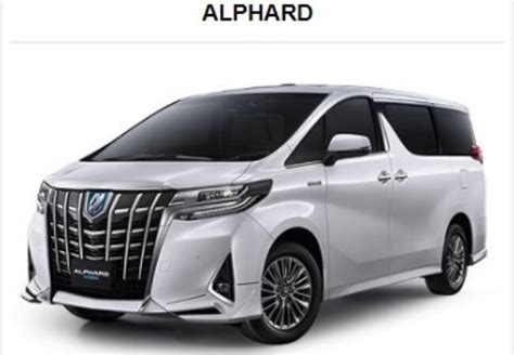 Harga Sewa Mobil Alphard, Mulai Dari Rp2.000.000