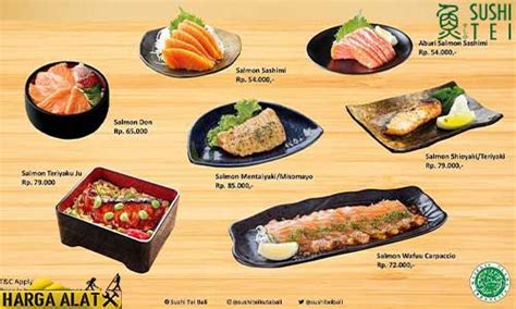 Harga Sushi Tei yang Terjangkau dan Bervariasi