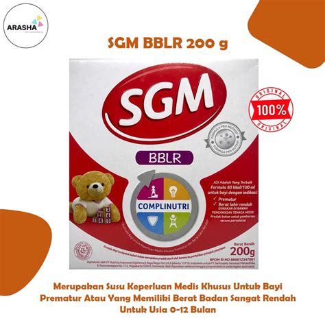 Harga Susu SGM BBLR 200gr yang Terjangkau