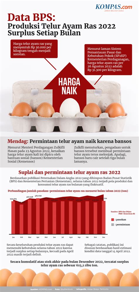 Harga Telur Tahun 2022