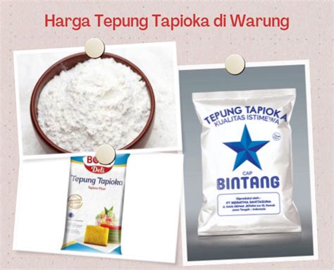 Harga Tepung Tapioka di Warung