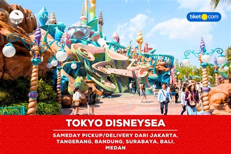 Harga Tiket DisneySea Tokyo Terkini