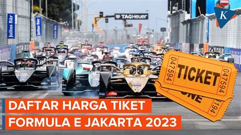 Harga Tiket Formula E Jakarta Terkini