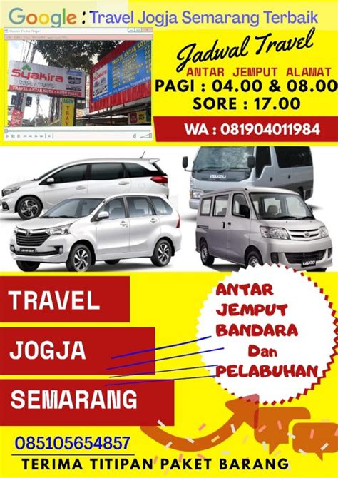 Harga Tiket Joglosemar Jogja Semarang