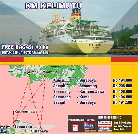 Harga Tiket Kapal Sampit Surabaya