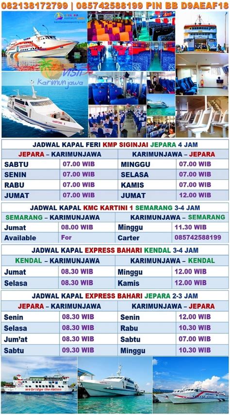 Harga Tiket Kapal ke Karimunjawa