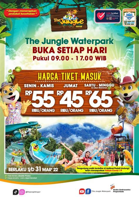 Harga Tiket The Jungle 2022