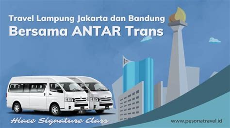 Harga Travel dari Lampung ke Jakarta