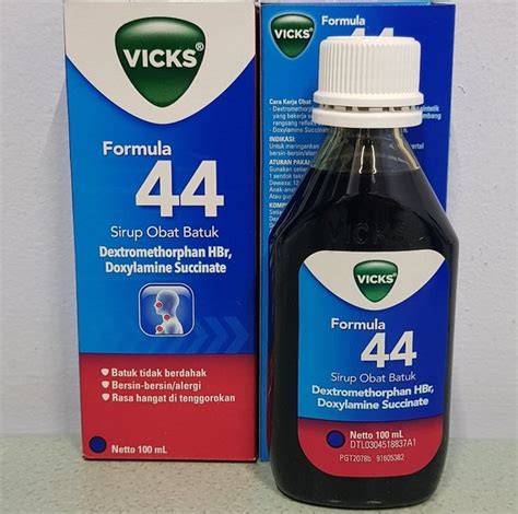 Harga Vicks Formula 44