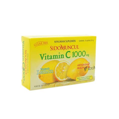 Harga Vitamin C 1000 Sidomuncul