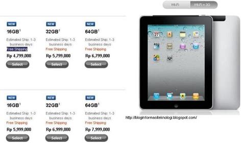 Harga iPad 8 Terkini