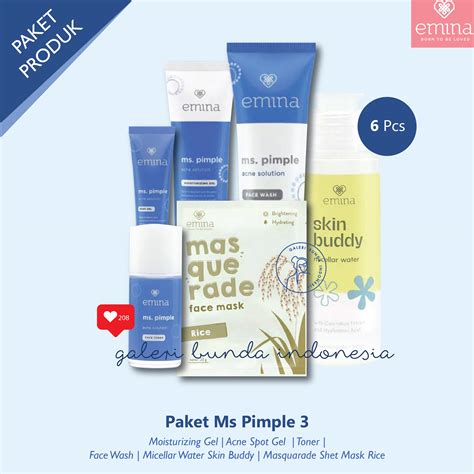 Harga 1 Paket Emina
