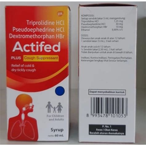 Harga Actifed Merah