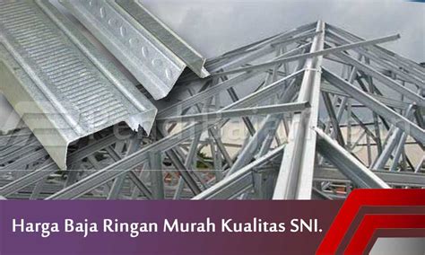 Harga Baja Ringan Perbatang