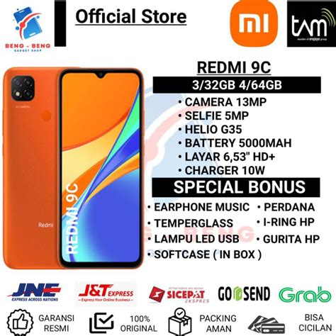 Harga Baru Redmi 9C