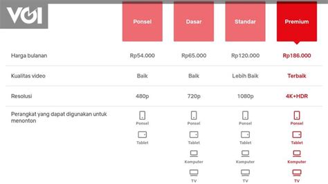 Harga Berlangganan Netflix di Indonesia