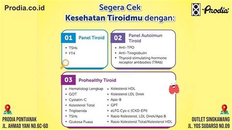 Harga Cek Tiroid Prodia