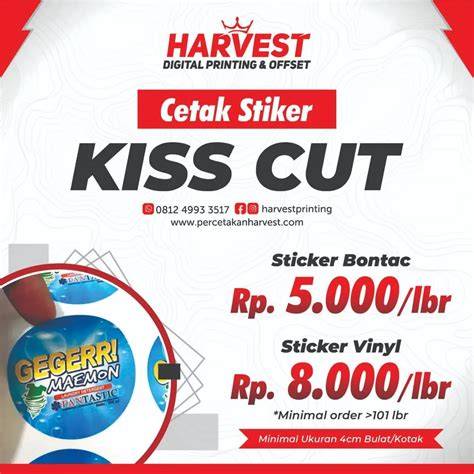 Harga Cutting Sticker