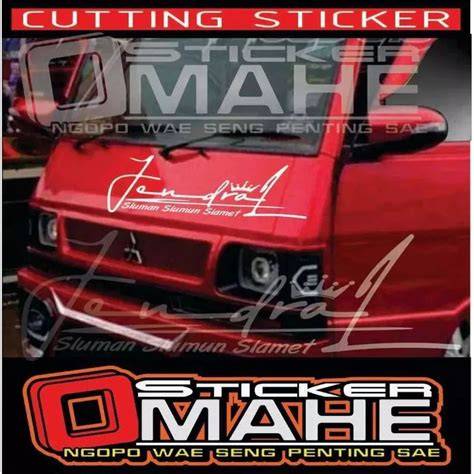 Harga Cutting Sticker L300