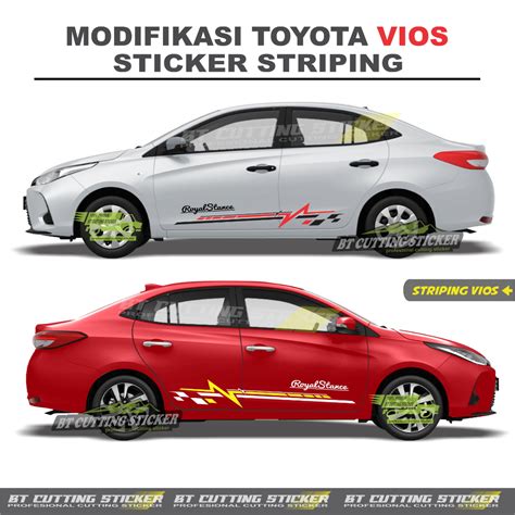 Harga Cutting Sticker Mobil Vios