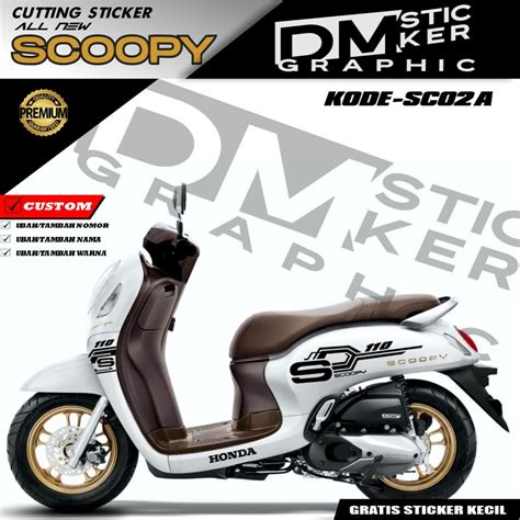 Harga Cutting Sticker Motor Scoopy