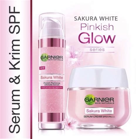 Harga Garnier Serum Sakura White - Memutihkan Kulit Secara Efektif