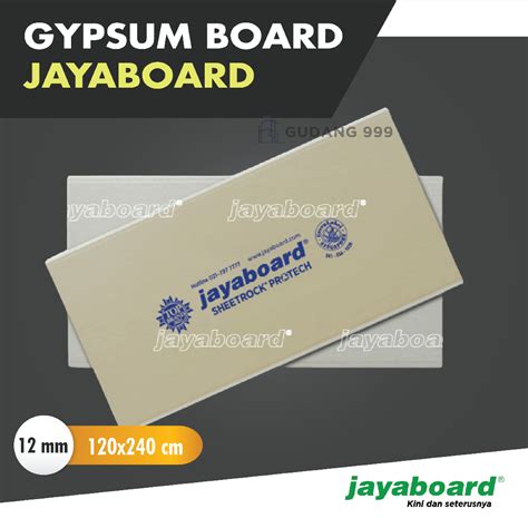 Harga Gypsum Jayaboard 12mm