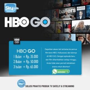 Harga HBO Go Untuk Berlangganan Streaming