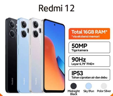 Harga HP Redmi RAM 2 Terbaik