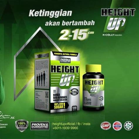 Harga Height Up - Mengenal Produk Suplemen Tinggi Badan Terbaik